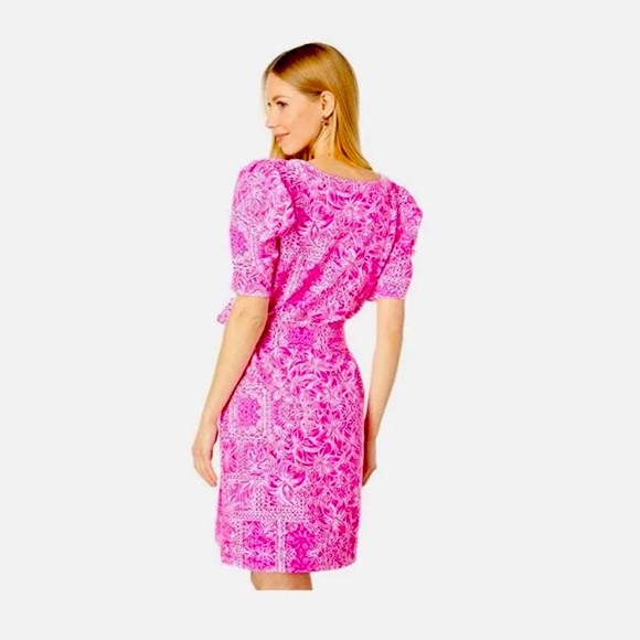 🆕Mommy & Me Lilly Pulitzer Mommy Puff Sleeve Dress - Picture 4 of 15